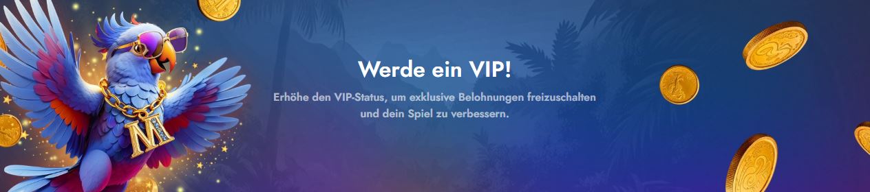 Werde VIP und schalte exklusive Belohnungen im Casino frei